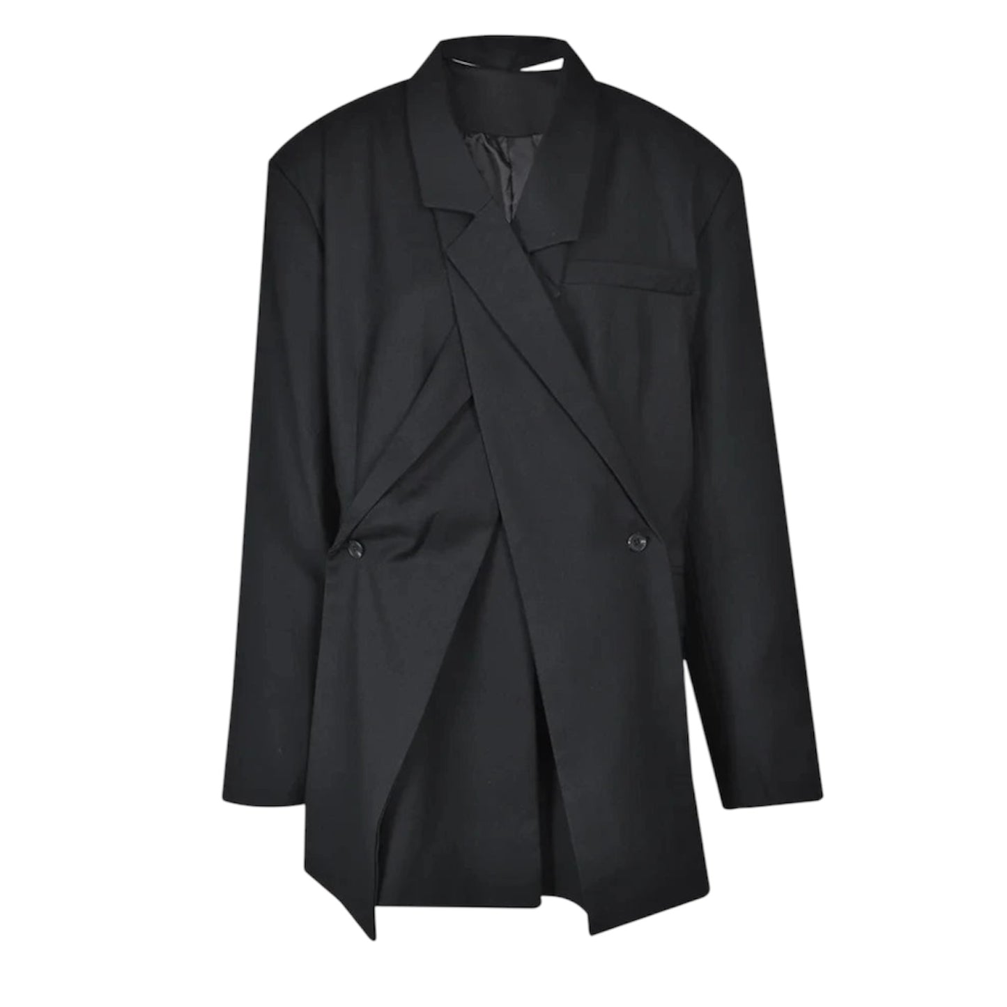 Cross Irregular Blazer