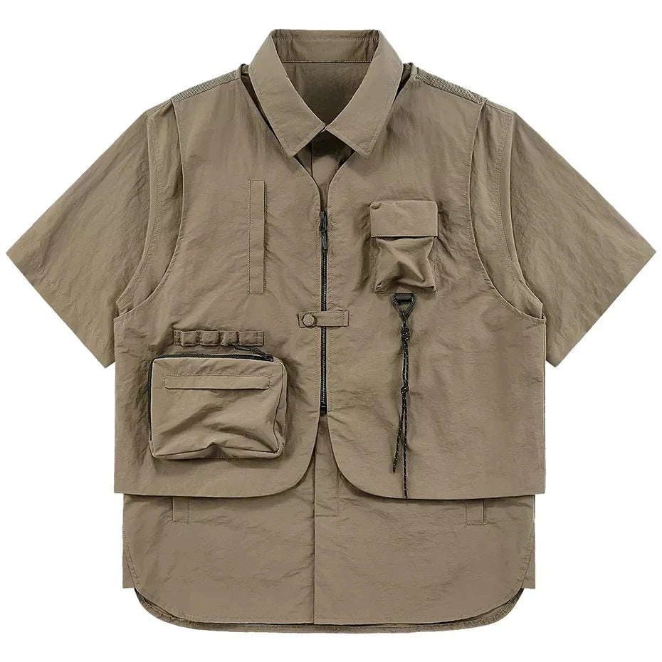 Cargo Multi Pockets Shirts