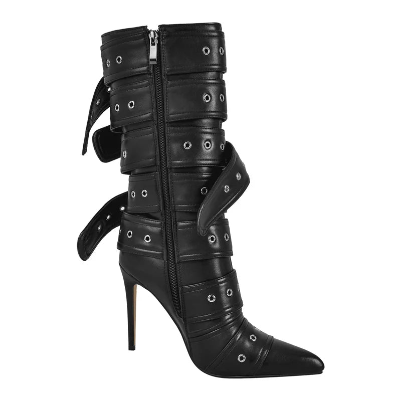 Buckle Strap High Heel