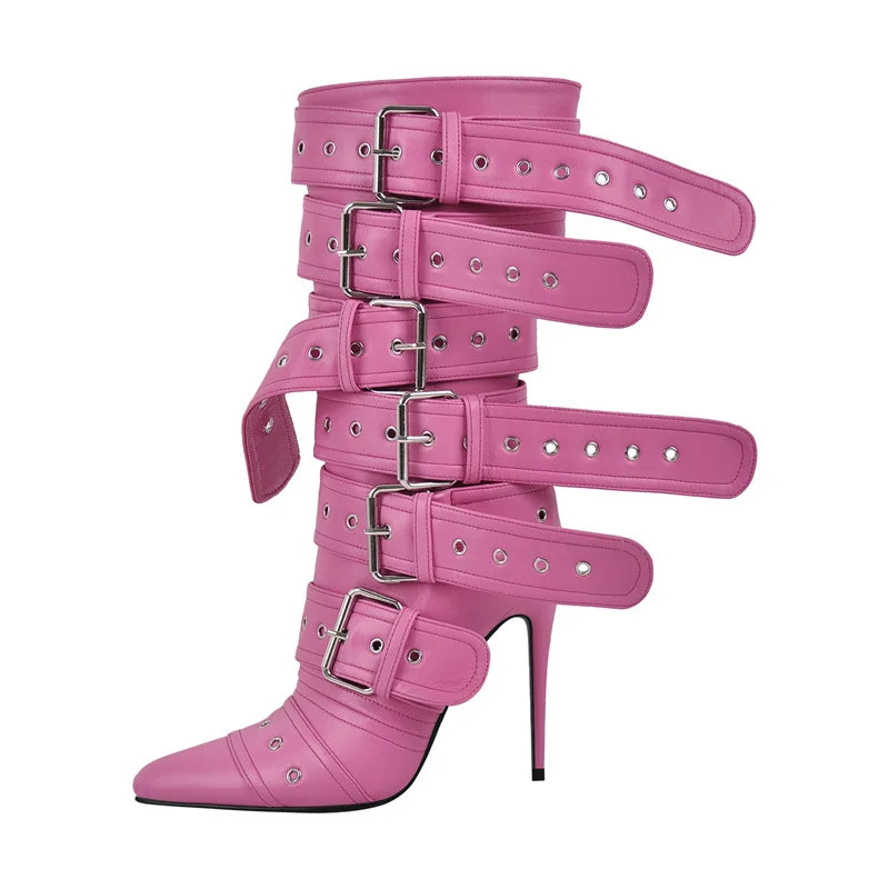 Buckle Strap High Heel