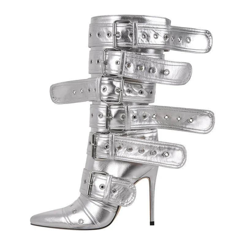 Buckle Strap High Heel