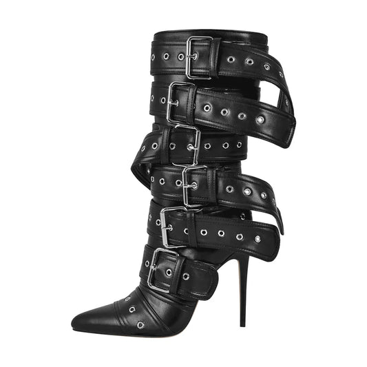 Buckle Strap High Heel