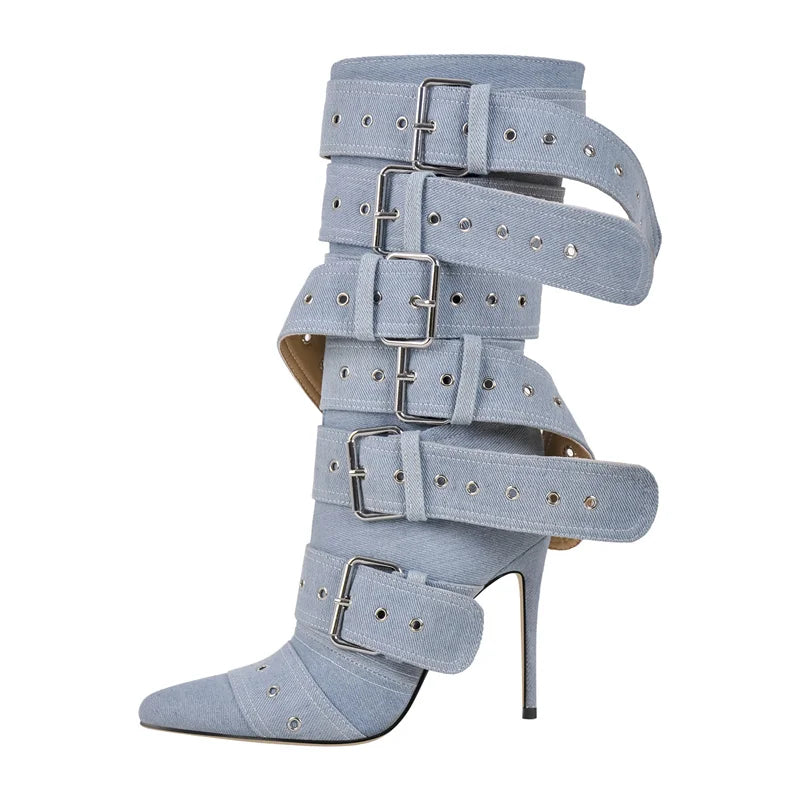 Buckle Strap High Heel