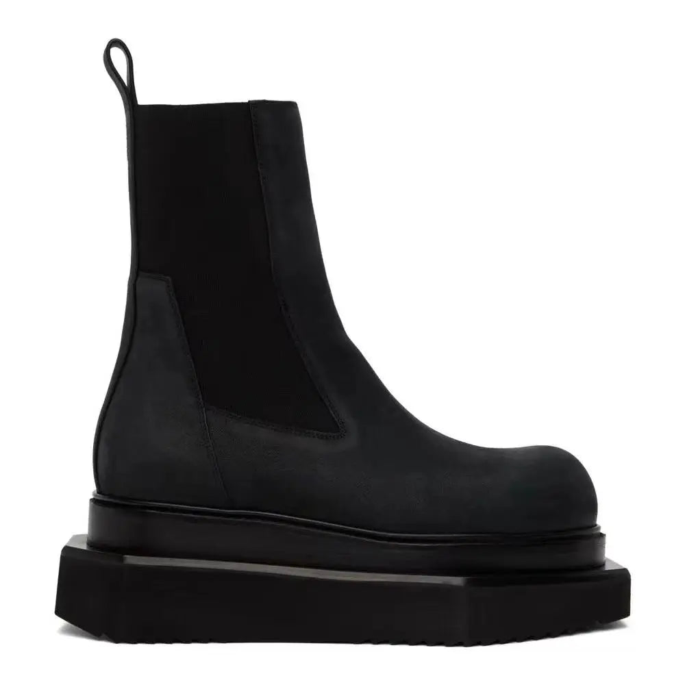 Genuine Leather Chelsea Boot