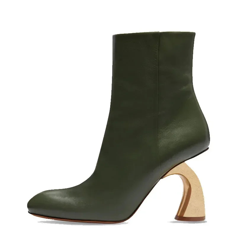 Irregular High-heel Boots