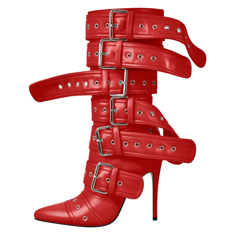 Buckle Strap High Heel