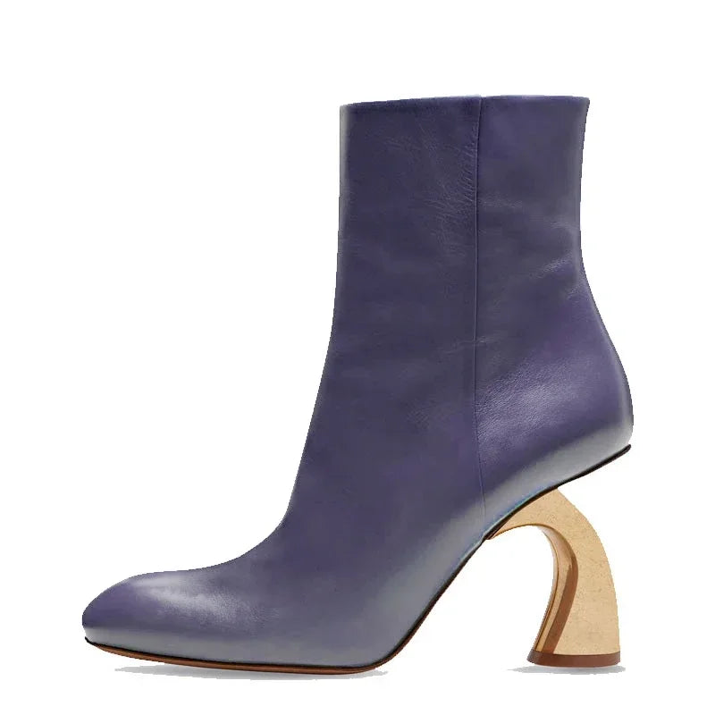 Irregular High-heel Boots